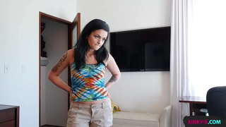 ǧ�stepsisterだけで終了打ってまい彼女の彼女の四つん這いとこちらも忘れずにおけるぼ滑りオーガズム-カイリFoxxx