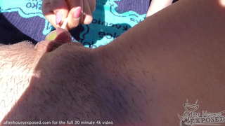 Arriscado lésbicas buceta lambendo e brincando em croata praia