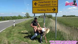 Creampie kwi street nge blonde cum slut