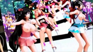 MMD paranoid Handy Meedchen