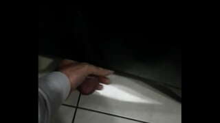 Galo gordo casa de banho de porra