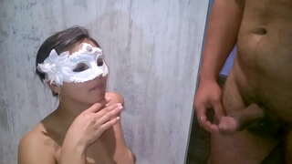 NanaBukkake - ნანა fazendo წოვა არ amigo.