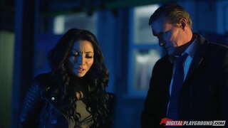 Londres Cavaleiros Uma Heróis e Vilões XXX Paródia da Série