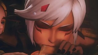 [FOW-010】ロイヤル処理-姫に吸コック